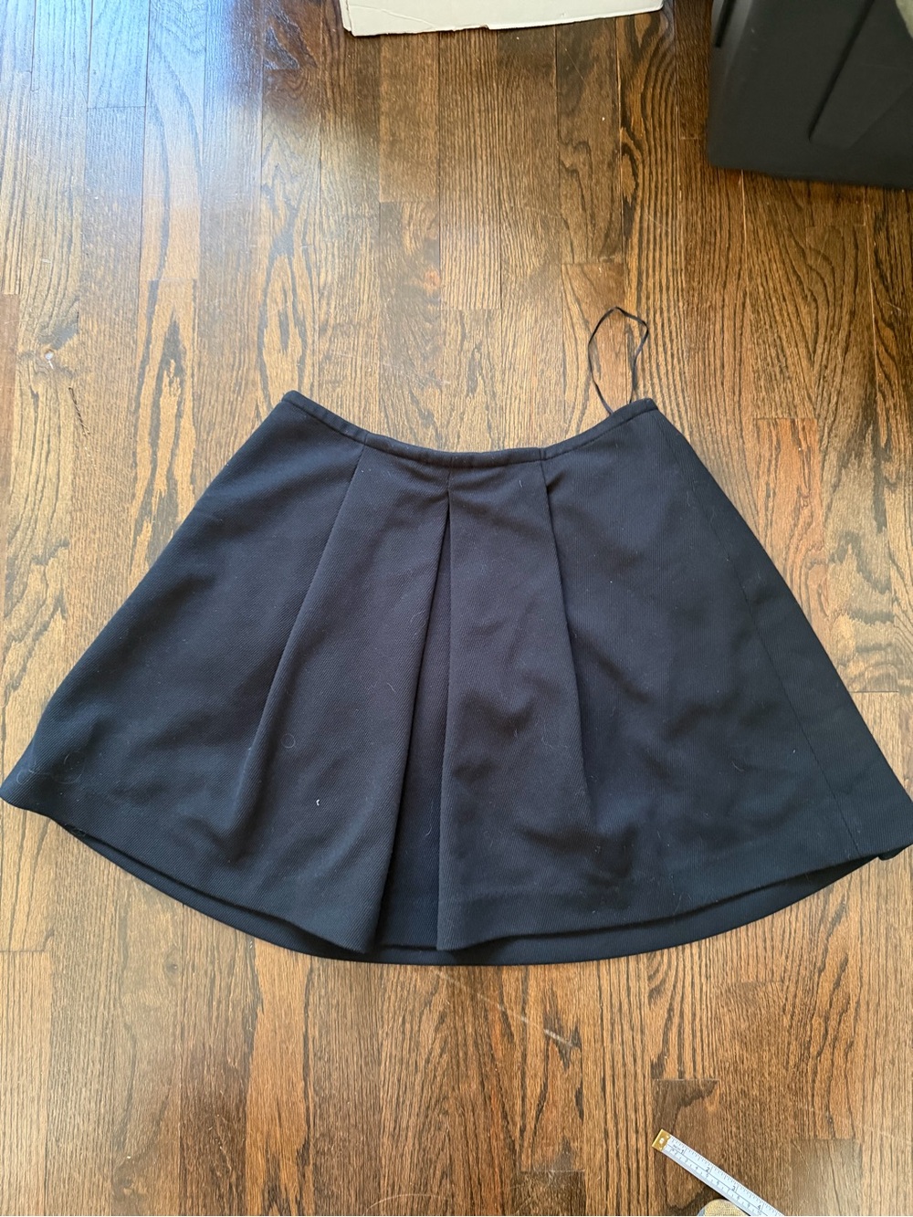 Ralph Lauren Black Circle Skater Skirt